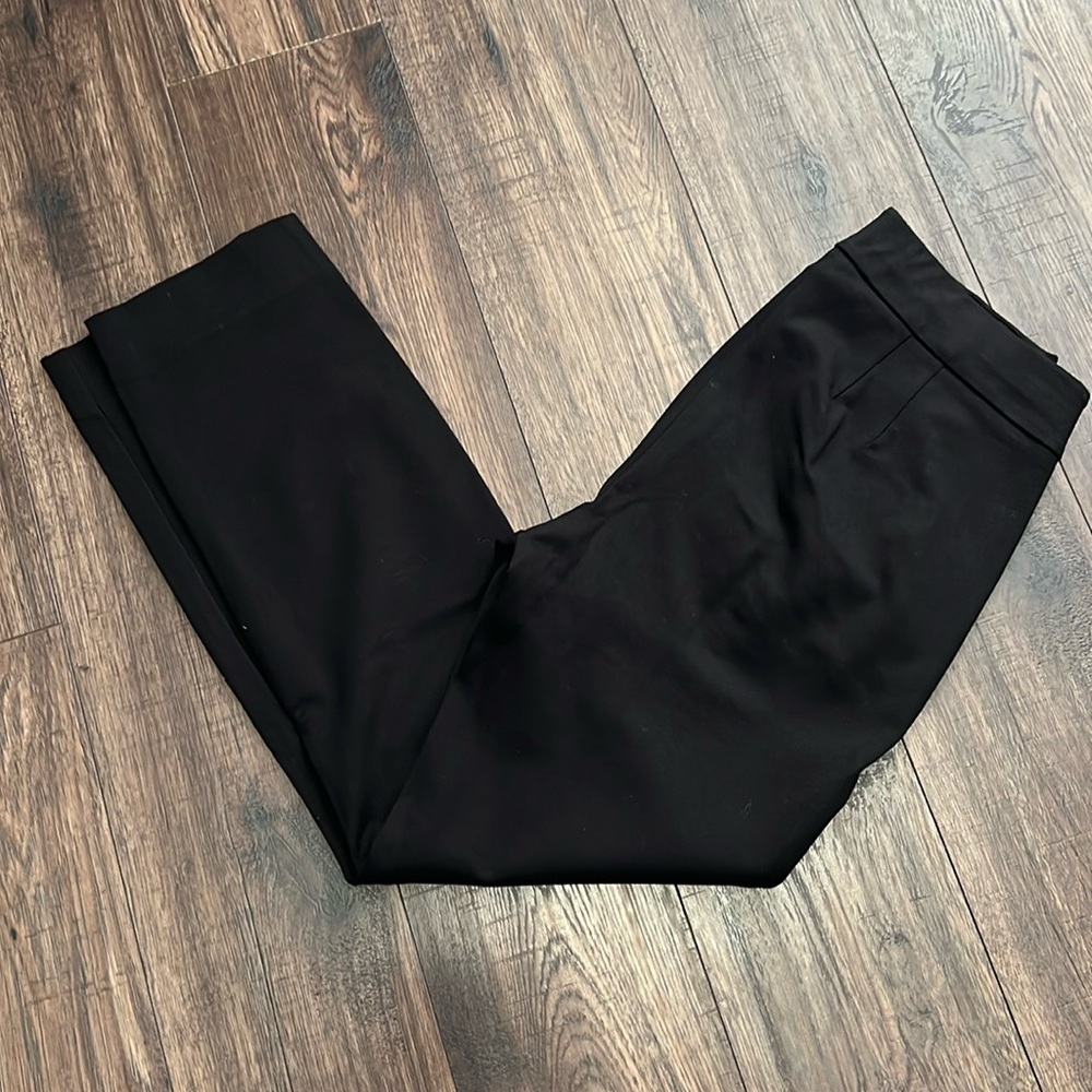 WHBM Black Straight Leg Dress Pants